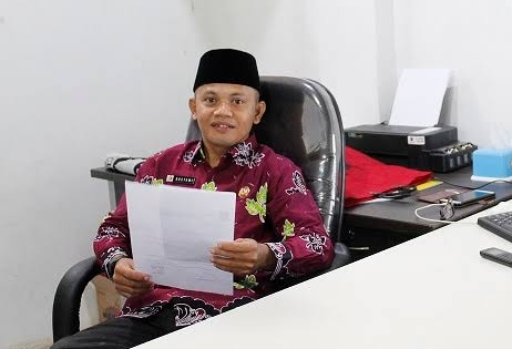 Koordinator Divisi Pencegahan, Partisipasi Masyarakat dan Humas Bawaslu Pelalawan Bustami (foto/andi)